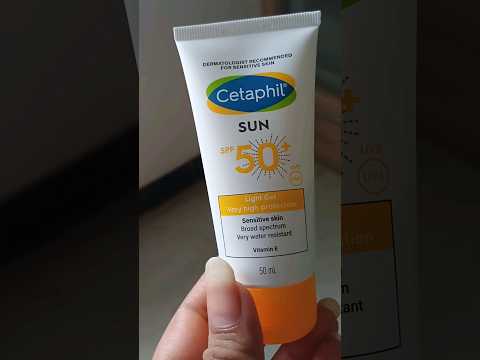 New Cetaphil sunscreen