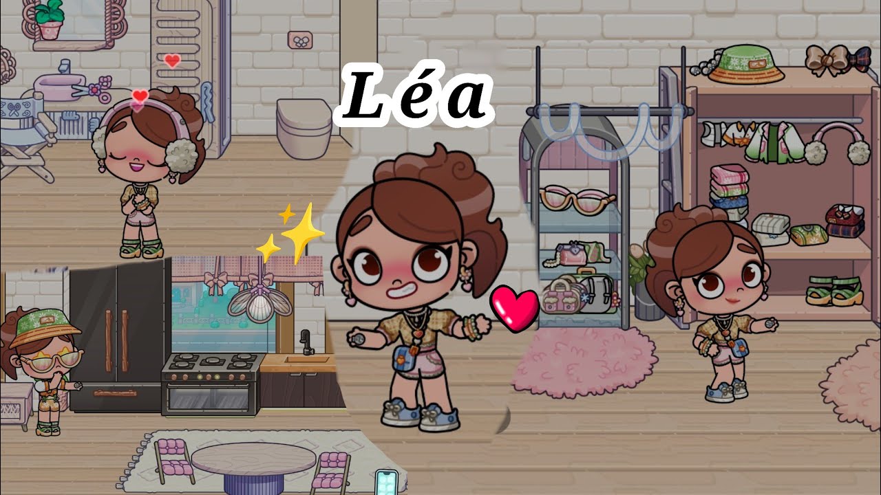 Léa s'installe dans son nouvel appartement ✨ Avatar world ✨ ( sans montage)