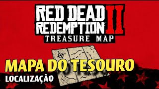 RED DEAD ONLINE - TESOURO DO PENHASCO BRANDYWINE !! (Mapa do Penhasco  Brandywine) 