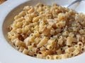 Goat Cheese Apple Walnut Pasta Recipe - Macaroni with Creamy Goat Cheese Sauce