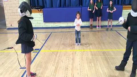 Olympic Fencer, Elaine Cheris starts them young