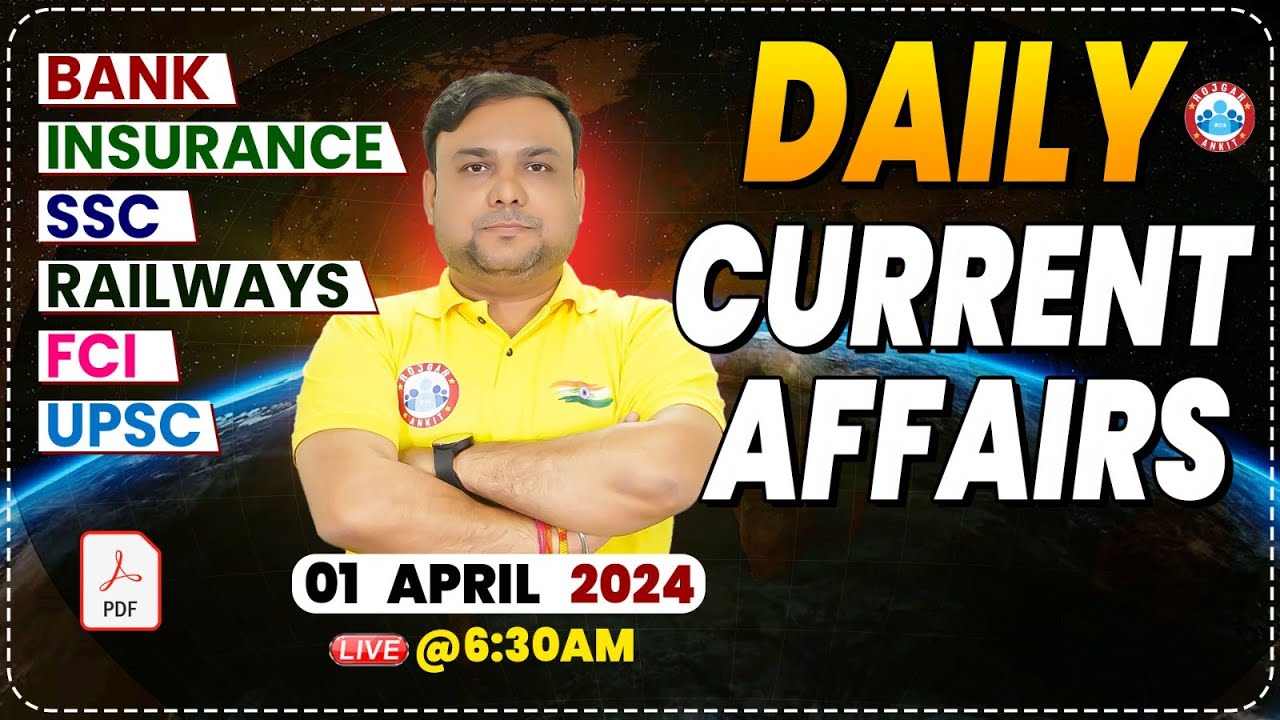 Daily Current Affairs | 01 April Current Affairs | Live The Hindu News ...