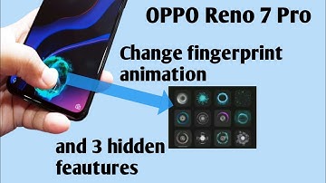 How To Change Fingerprint Animation In OPPO Reno 7 Pro ll VK android 07