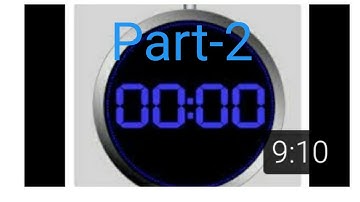 Coding of stopwatch app