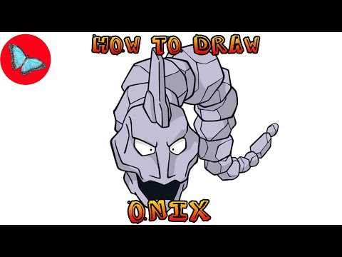 COMO COLORIR O POKÉMON ONIX #ONIX #POKÉMON 