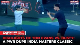 Men Single SF 1: Dusty Boyer Conquers Tom Evans in Exciting 3-Set Battle