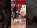 ariel hukporti with AUTHORITY‼️ #knicks #nba #basketballshorts #dunk #summerleague