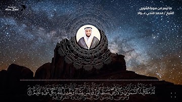 صووووت جميل جداً جداً روعه  سورة الشورى  الشيخ محمد فتحي  |أرح سمعك وطهر قلبك ❤️🌺