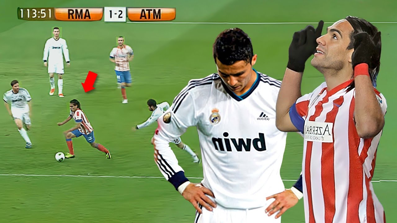 el Día que FALCAO se CONSAGRÓ en el BERNABÉU ante 80 mil espectadores!!