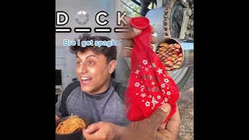 #pov You have to complete tasks to find out what you’re eating for lunch… @nick_