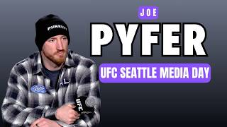 Joe Pyfer Respects Israel Adesanya As GOAT Middleweight | UFC Seattle Media Day Interview