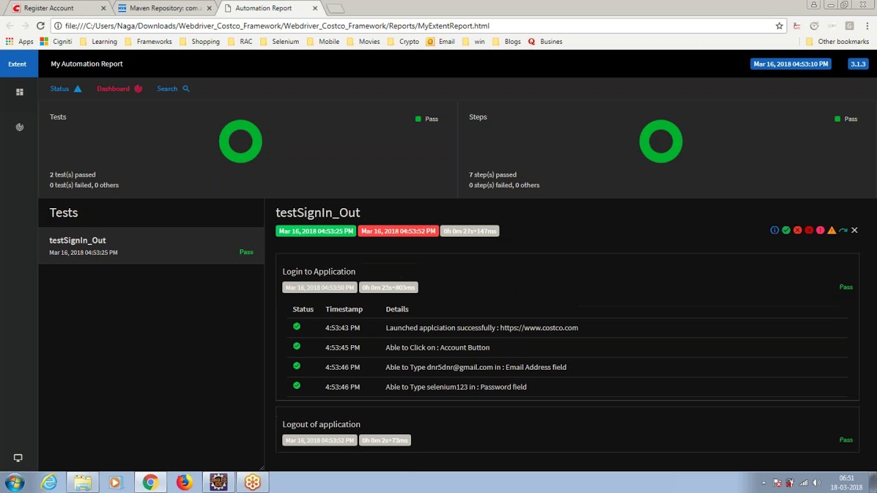 Selenium Hybrid Framework By NagaRaju Session 2 - YouTube
