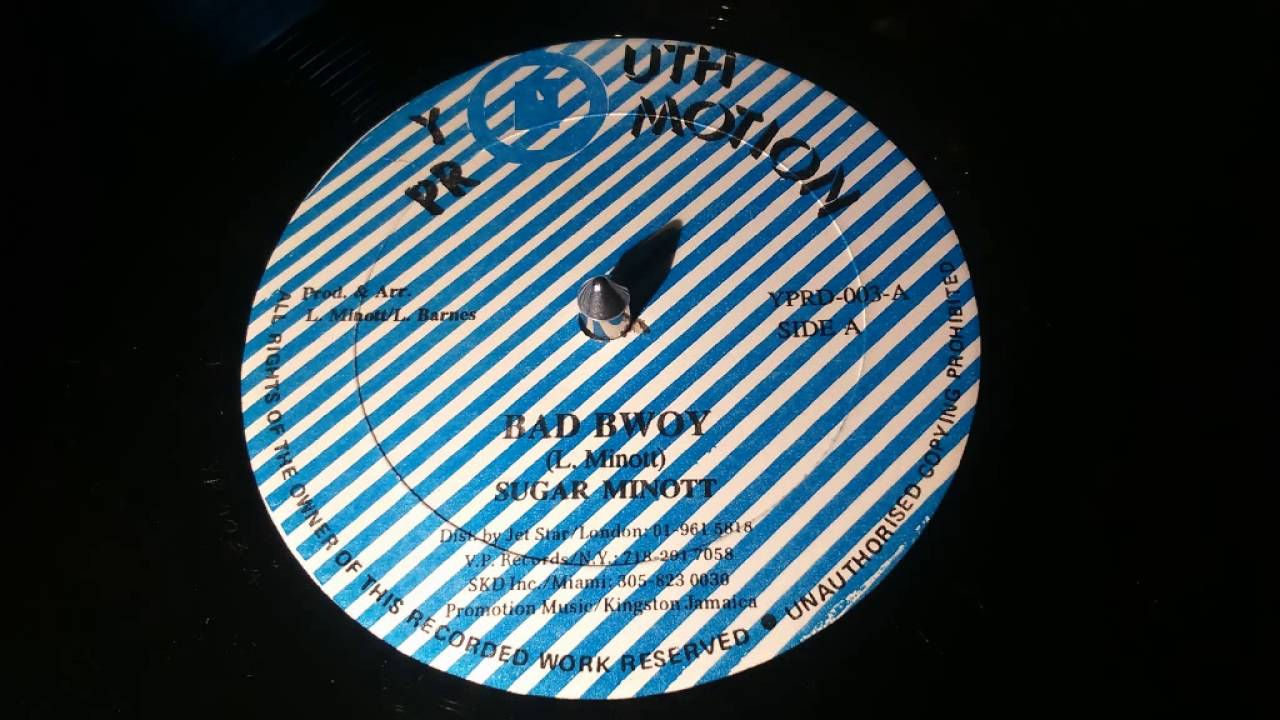 Sugar Minott - Bad Bwoy & version 12