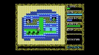 HYDLIDE Ⅱ(MSX版) タイトル~エンディング