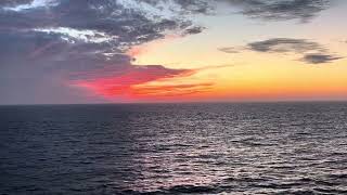 Liberty of the Seas sunset October 27, 2023