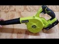 Ryobi One+ 18V Workshop Blower Review