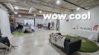 what's in my super cool NYC art studio?