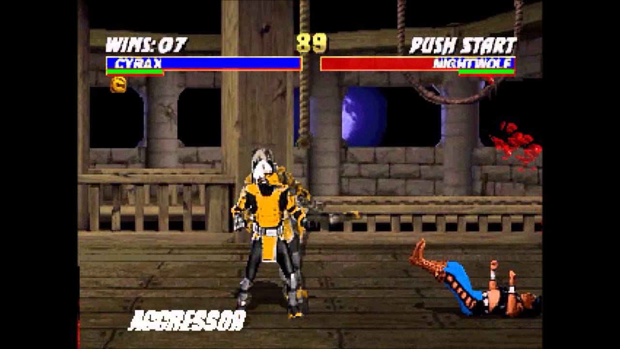 Mortal Kombat Trilogy [N64, PC, PS1, SS] – Cyrax (Shark) / Various