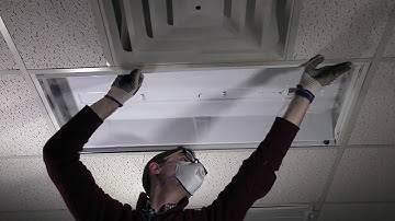 MaxLite TRK Troffer Retrofit Kit   Installation Video