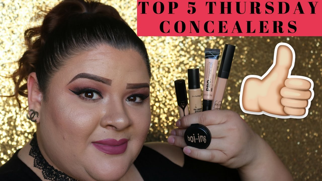 TOP 5 THURSDAY: BEST CONCEALERS
