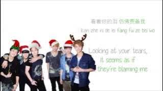 EXO-M - 初雪 (The First Snow) (Color Coded Chinese/PinYin/Eng Lyrics)