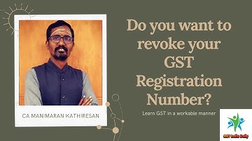 Do you want to revoke your GST registration? Is your revocation application rejected by the Dept?