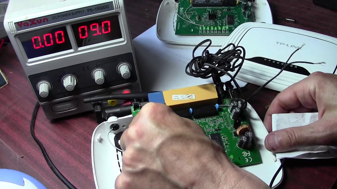 Не удачный ремонт-не ремонт роутера. - YouTube