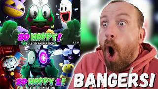 SO HOPPY 1 & 2! (Ribbit Abstraction Song)【THE AMAZING DIGITAL CIRCUS 3D MUSIC VIDEO】REACTION!