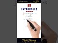 ✨Integrales Inmediatas: Lo mínimo a saber✨#matematicas #integrales #integración