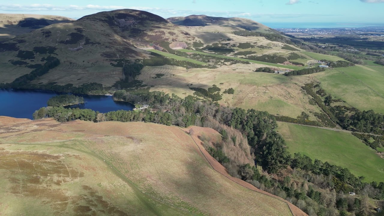 Aerial Drone: Rullion Green Wood - 2025 March part 2