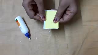 Mini Book With Paper At Home In Lock Down
