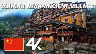 XIJIANG MIAO ANCIENT VILLAGE | Guizhou, China Walking Tour | 4k | October 6th 2021
