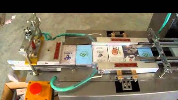 automatic bopp film cellophane packaging machine poker wrapper,Máquina de embalaje tridimensional