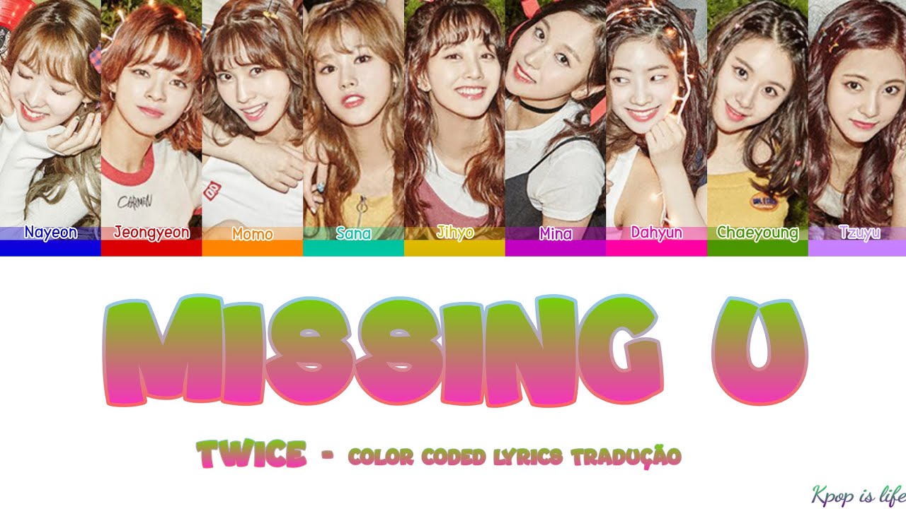 TWICE - 1 to 10 Color Coded lyrics tradução 