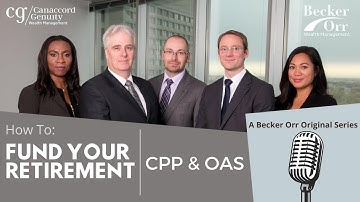 How to fund retirement with CPP & OAS - Financial 15