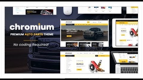 Chromium - e Auto Parts Equipments and Accessories Opencart  | Themeforest Templates
