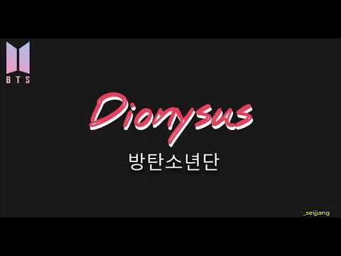 BTS - Dionysus karaoke