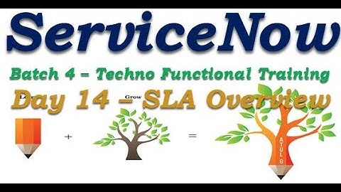 Batch4 :: Day 14|| System Properties - SLA Overview ||ServiceNow Functional Training ||Quebec