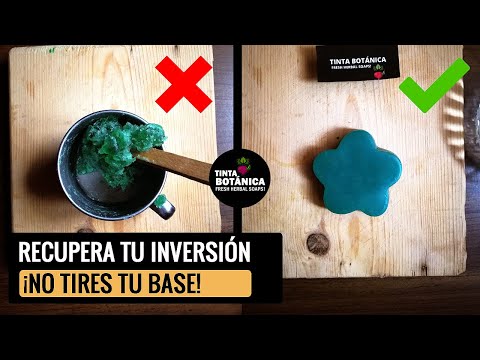 RECUPERA UN JABÓN