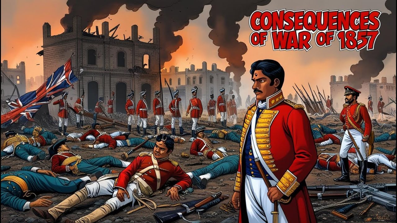 Consequences Of War of 1857 | Digital Comic |O'levels |Pakistan Studies 2059