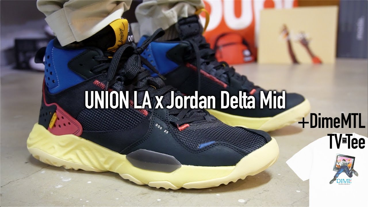 jordan delta mid x union la off noir