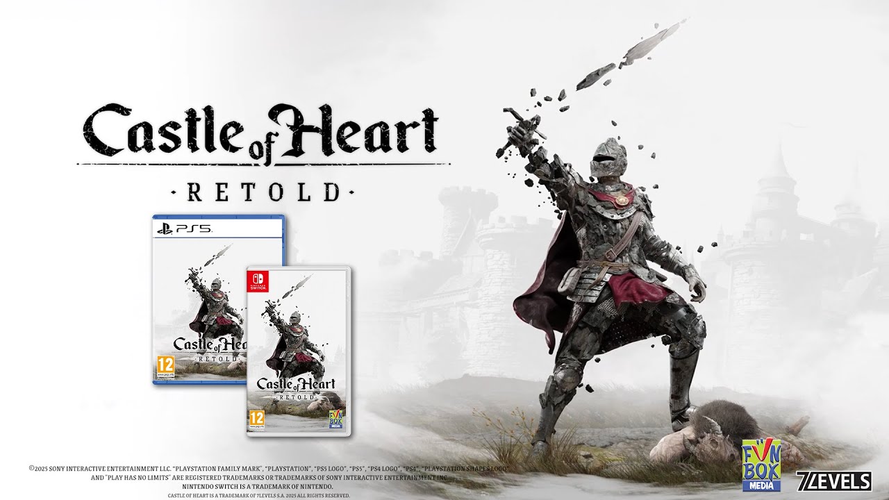 Castle of Heart: Retold (Nintendo Switch and PlayStation 5 PS5