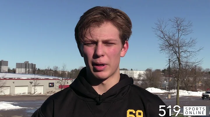 Under-16 AAA Hockey - Ethan Hay staying positive p...