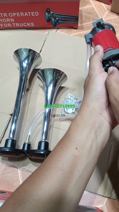 klakson terompet tanpa tabung angin tinggal sambung kabel klakson Wa085640710995 alulapart&acesories