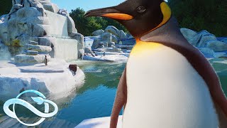 Hábitat de Pingüinos Helados 🐧 Zoológico con Paquete Acuático | Construcción Rápida Planet Zoo - ... screenshot 3