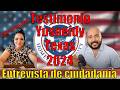 Entrevista de ciudadania americana 2024 testimonio Texas 2024 YUSNEIDY Citizenship Interview
