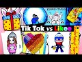 Бумажные Сюрпризы Юльки 🌸💝 - НОВАЯ Коллекция TikTok против Likee | Распаковка Сюрпризов.