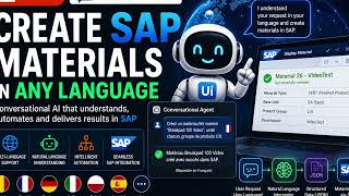 Create SAP Materials with a Multilingual AI Chatbot | UiPath Agent Builder Demo