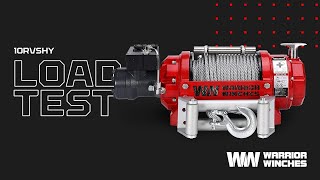 Warrior Winches: RV 10RVSHY Winch Load Test