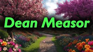 Dean Measor's Artistic Identity